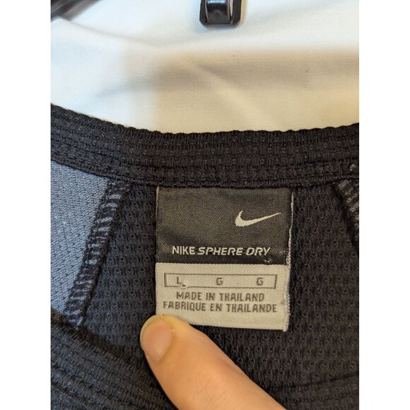 Nike Sphere Dry Long Sleeve Shirt L workout Training Running Waffle Knit - Picture 3 of 6